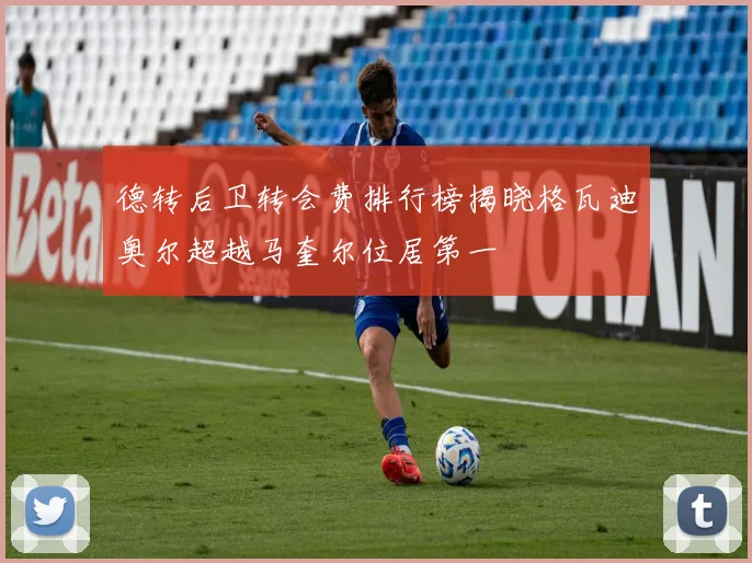 德转后卫转会费排行榜揭晓格瓦迪奥尔超越马奎尔位居第一